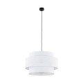 Lampa wisząca CALISTO gwint E27 moc 15W styl nowoczesny klosz abażur | czarny 5095 TK Lighting