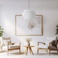 Lampa wisząca CALISTO gwint E27 moc 15W styl nowoczesny klosz abażur | czarny 5095 TK Lighting