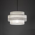 Lampa wisząca CALISTO gwint E27 moc 15W styl nowoczesny klosz abażur | czarny 5095 TK Lighting