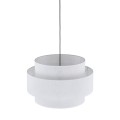 Lampa wisząca CALISTO gwint E27 moc 15W styl nowoczesny klosz abażur | czarny 5095 TK Lighting