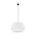 Lampa wisząca CALISTO gwint E27 moc 15W styl nowoczesny klosz abażur | czarny 5095 TK Lighting