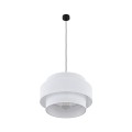 Lampa wisząca CALISTO gwint E27 moc 15W styl nowoczesny klosz abażur | czarny 5095 TK Lighting