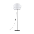 Minimalistyczna lampa podłogowa CALISTO z białym abażurem do salonu 5894 TK