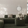 Kinkiet ścienny płaski okrągły Ø40cm LUNA beżowy 4xG9 5912 TK Lighting