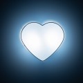 Lampa sufitowa serce stal lakierowana HEART kolor Biały 5924 TK Lighting