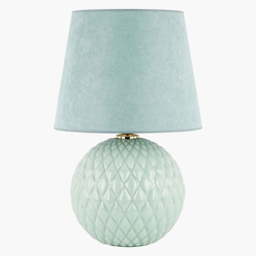 Lampka stołowa SANTANA w pastelowych kolorach z kloszem 5903 TK Lighting