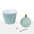 Lampka stołowa SANTANA w pastelowych kolorach z kloszem 5903 TK Lighting