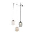 Lampa wisząca ELIO szklane podwieszane klosze 3xE27 5972 TK Lighting