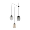 Lampa wisząca ELIO szklane podwieszane klosze 3xE27 5972 TK Lighting