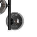 Lampa wisząca z 3 szklanymi, czarnymi kloszami ESTERA 5767 TK Lighting