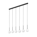 Lampa wisząca szklane klosze kulki MARTIN kolor Czarny 4504 TK Lighting