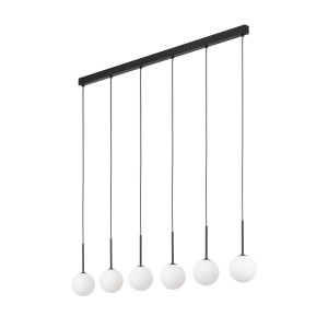 Lampa wisząca szklane klosze kulki MARTIN kolor Czarny 4504 TK Lighting