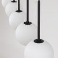 Lampa wisząca szklane klosze kulki MARTIN kolor Czarny 4504 TK Lighting