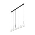 Lampa wisząca szklane klosze kulki MARTIN kolor Czarny 4504 TK Lighting