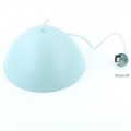 Lampa wisząca stalowa FARO nad stół kolor miętowy 1xE27 974 TK Lighting