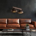 Lampa wisząca klosze metalowe OSLO kolor Orzech/Brązowy 4507 TK Lighting