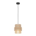 Lampa wisząca nas stół w stylu boho CALISTO 5401 średnica 20cm TK Lighting