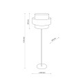 Lampa podłogowa 159cm CALISTO 5405 styl boho TK Lighting