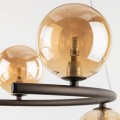 Lampa wisząca szklane klosze kule ANABELLE kolor Brązowy 6571 TK Lighting