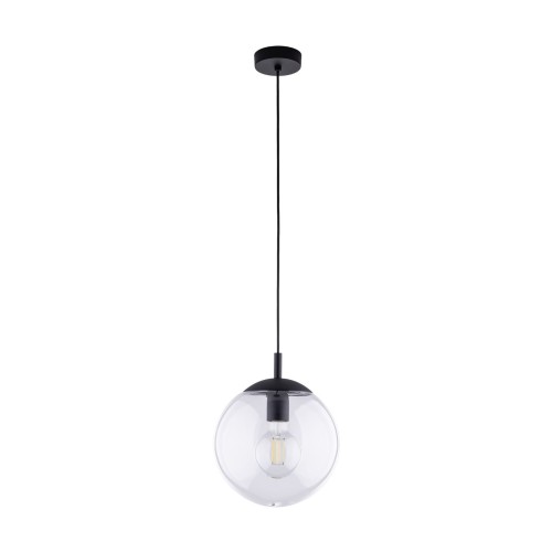 Lampa wisząca szklany klosz kula ESME kolor Czarny 3266 TK Lighting