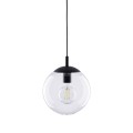 Lampa wisząca szklany klosz kula ESME kolor Czarny 3266 TK Lighting