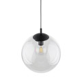 Lampa wisząca szklany transparentny klosz ESME do salonu 3268 TK Lighting