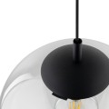 Lampa wisząca szklany transparentny klosz ESME do salonu 3268 TK Lighting