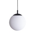 Lampa wisząca ESME gwint E27 moc 15W styl nowoczesny szklany klosz | czarny 5669 TK lighting