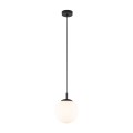 Lampa wisząca ESME gwint E27 moc 15W styl nowoczesny szklany klosz | czarny 5669 TK lighting