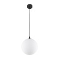 Lampa wisząca biała kula 30cm szklana elegancka ESME 5670 TK Lighting