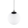 Lampa wisząca klosz-kula z bialego szkłą 35cm średnicy ESME 5671 TK Lighting