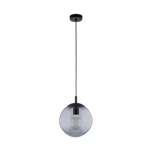 Lampa wisząca zwis szklany klosz na E27 ESME kolor Czarny 5378 TK Lighting