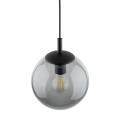 Lampa wisząca do salonu szklany klosz ESME kolor Czarny 5379 TK Lighting