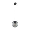 Lampa wisząca do salonu szklany klosz ESME kolor Czarny 5379 TK Lighting