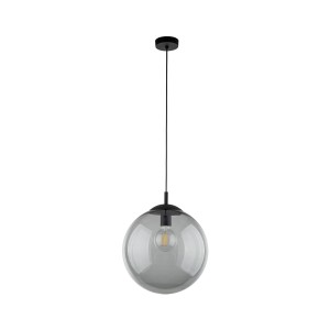 Lampa wisząca szklany grafitowy klosz kula ESME do salonu 5380 TK Lighting