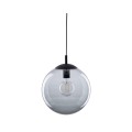 Lampa wisząca szklany grafitowy klosz kula ESME do salonu 5380 TK Lighting
