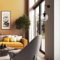 Kinkiet ścienny szklany klosz ESME kolor Czarny 5387 TK Lighting