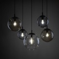 Lampa wisząca z kloszami na długich linkach ESME 5xE27 4796 TK Lighting
