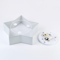 Lampa sufitowa plafon gwiazda szara na E27 STAR GRAY 6972 TK Lighting