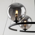 Lampa wisząca ANABELLE gwint G9 moc 6W styl nowoczesny szklany klosz | czarny 6845 TK lighting