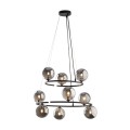 Lampa wisząca ANABELLE gwint G9 moc 6W styl nowoczesny szklany klosz | czarny 6845 TK lighting