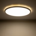 Lampa sufitowa biała do łazienki IP54 średnica 30cm 24W 6900 TK Lighting