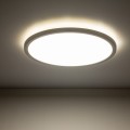 Lampa sufitowa biała do łazienki IP54 średnica 30cm 24W 6900 TK Lighting