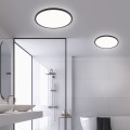 Lampa sufitowa plafon AQUA Czarny|Biały LED 45W 3000-6500K 6905 TK Lighting