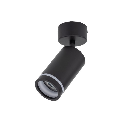 Lampa reflektorek sufitowy czarby regulowany JET BLACK GU10 6910 TK Lighting