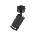 Lampa reflektorek sufitowy czarby regulowany JET BLACK GU10 6910 TK Lighting