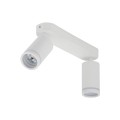 Lampa sufitowa reflektorki na listwie do holu białe JET GU10 6913 TK Lighting