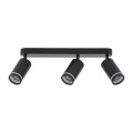 Lampa sufitowa reflektorki na listwie czarne regulowane JET 6914 TK Lighting