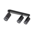 Lampa sufitowa reflektorki na listwie czarne regulowane JET 6914 TK Lighting