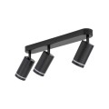 Lampa sufitowa reflektorki na listwie czarne regulowane JET 6914 TK Lighting